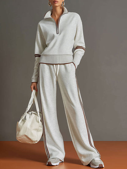 Marietta | Komplettset mit weichem Oberteil und weitem Hosen