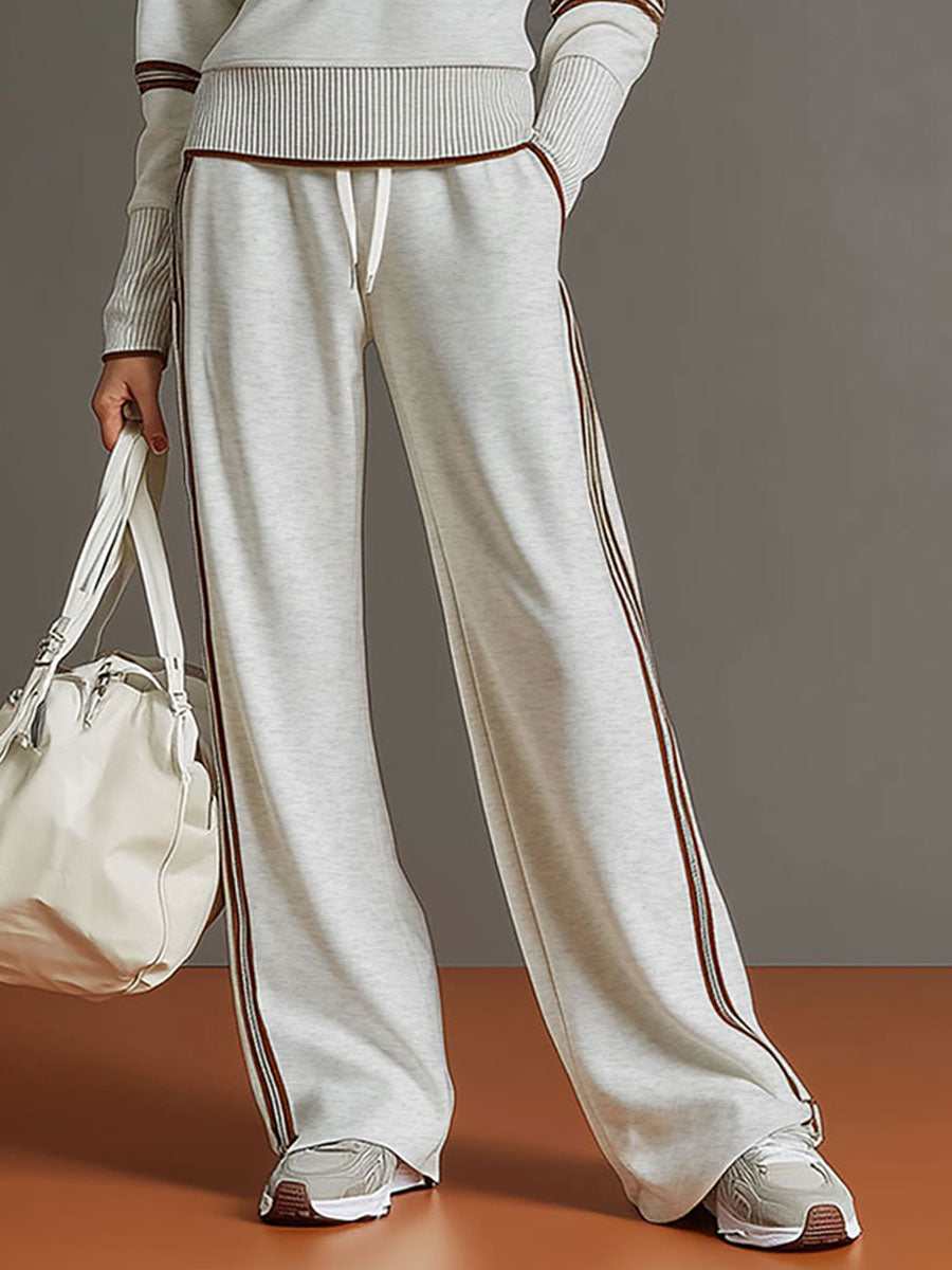 Marietta | Komplettset mit weichem Oberteil und weitem Hosen