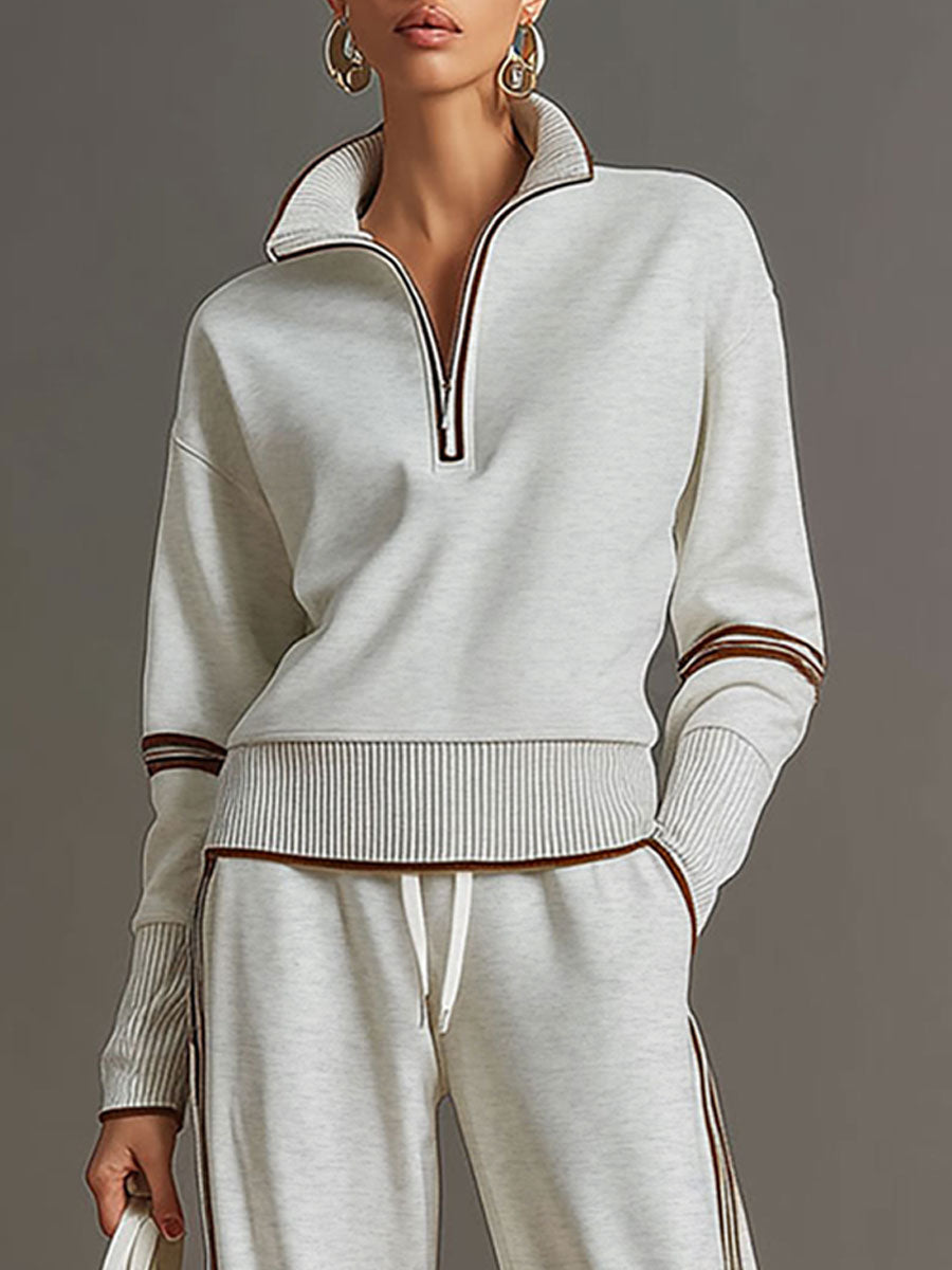 Marietta | Komplettset mit weichem Oberteil und weitem Hosen