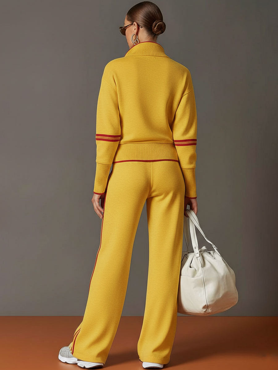 Marietta | Komplettset mit weichem Oberteil und weitem Hosen