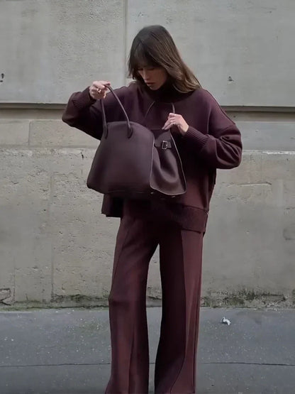 Serena | Komplettset aus weiter Sweatshirt