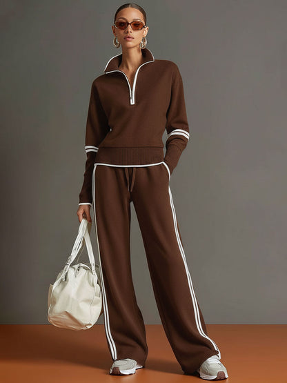 Marietta | Komplettset mit weichem Oberteil und weitem Hosen