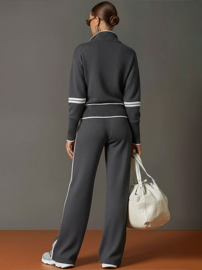Marietta | Komplettset mit weichem Oberteil und weitem Hosen