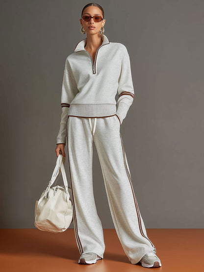 Marietta | Komplettset mit weichem Oberteil und weitem Hosen